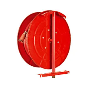 CE противопожарные трубы системы противопожарной защиты красная стальная катушка для пожарного шланга