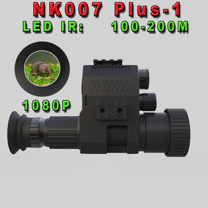 Caza táctica NK007S digital IR infrarrojo visión nocturna gafas LED alcance 720P 1080P cámaras de grabación de vídeo Monocular - Product Image 5