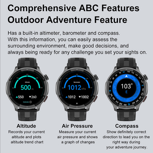 Reloj Inteligente <span class=keywords><strong>DT</strong></span> G6 GPS 2025 con Pantalla AMOLED, Batería de 500 mAh, Resistencia al Agua 3ATM, Brújula, Monitor de Actividad Física para Deportes al Aire Libre - Product Image 5