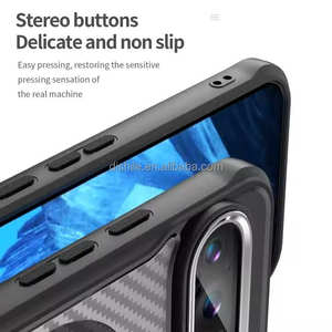 頑丈なカーボンファイバー磁気バンパーケース<span class=keywords><strong>Google</strong></span> Pixel 9 Pro XL & Pixel 9Aドロッププロテクション携帯電話ケース新着 - Product Image 3