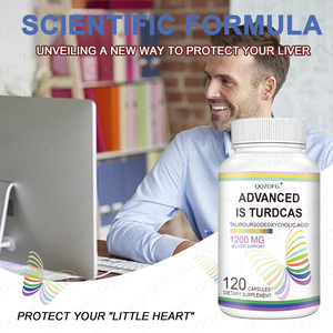 LDJ OEM TK Offre Spéciale AVANCÉ EST TURDCAS Capsules 1200mg Soutien Santé du Foie <span class=keywords><strong>TUDCA</strong></span> Acide Tauroursodésoxycholique 120 Capsules - Product Image 3