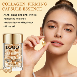 Collagène Peptide Squalane Marque Privée OEM ODM – Réduit les Rides, Hydrate la Peau – 46 Capsules Anti-Âge Raffermissantes – Essence en Capsules - Product Image 5