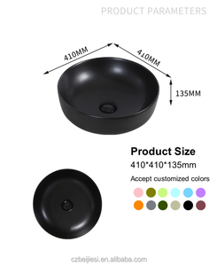 Antique <strong>Vintage</strong> <strong>Bathroom</strong> <strong>Cabinet</strong> for Hotels Single Wash Basin with Tall Countertop Project Vanity - Product Image 3