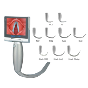 Xách tay tái sử dụng y tế laryngoscope Set với Powered điện máy ảnh gây mê Đặt nội khí quản thiết bị & phụ kiện - Product Image 1