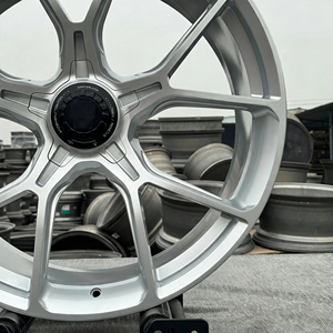 ล้อฟอร์จแบบปลอมพร้อม <span class=keywords><strong>Center</strong></span> Lock สำหรับ 996 997 991 992 5*130 911 718 Spyder Taycan ทำจากอลูมิเนียมอัลลอยด์ 6061T6 - Product Image 3