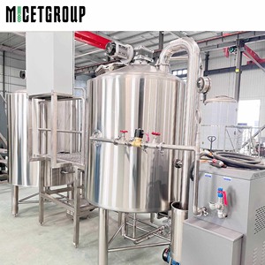 Equipo Compacto de Elaboración de Cerveza de Acero Inoxidable SUS304 de 500L, Ahorra Espacio, para Cervecerías Pequeñas y Microcervecerías - Product Image 4