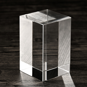 Sáng Cá Nhân 3D Mô Hình Biểu Tượng Tùy Chỉnh Pha Lê Thủ Công Mỹ Nghệ Sáng Tạo Món Quà Phun Cát Đơn giản hóa Chủ Đề Cho Laser Pha Lê Cube - Product Image 1