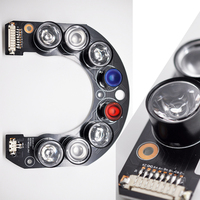 Placa PCBA para Cámara CCTV con LED Infrarrojos de Alta Potencia 850nm con Módulo Láser y Chip Epistar