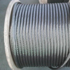 Résistance à la corrosion à haute résistance favorable à l'environnement a galvanisé l'utilisation de construction de recourbement de soudure de la corde 7*19 7*7 de fil d'acier - Product Image 3