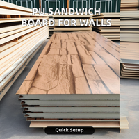 Nouveaux produits explosifs : Panneau mural isolant, panneau extérieur, série marbre PU pour bâtiment, panneau sandwich en polyuréthane
