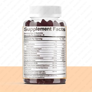 Gummies anti-gueule de bois véganes à marque privée OEM pour la détoxification du foie et la prévention des maux de tête chez l'adulte - Product Image 2