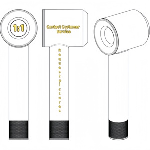 Secador de Pelo Original de Alta Calidad, Super Rápido, con Iones Negativos, sin Aspas, HD08 - Product Image 5