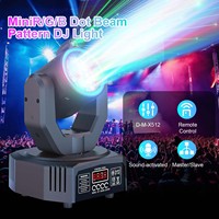 Mini projecteur à faisceau de points 30W, effet laser pour fête, lumière de scène DMX512 à commande vocale pour DJ, bar, discothèque