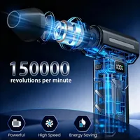 Ventilateur souffleur turbo sans balais X8, 150000 tr/min, puissant, électrique, aspirateur, nettoyeur de poussière portable, ventilateur violent