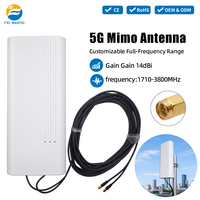 Antenne MIMO directionnelle résistante aux intempéries avec couverture 1710-3800 MHz pour routeur de communication CPE extérieur et équipement réseau