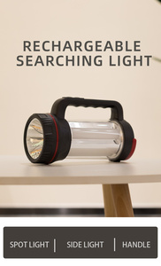 Changrong cắm trại ánh sáng đèn lồng dẫn Lều ánh sáng lớn <span class=keywords><strong>Torch</strong></span> với Side Đèn móc và xử lý - Product Image 3