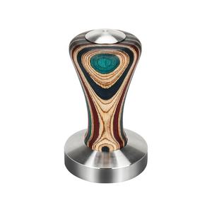 Barista Tools Cafe Coloré Bois 53mm 58mm Poudre Marteau pour <span class=keywords><strong>Delonghi</strong></span> Café Accessoires Tamper 51mm - Product Image 1