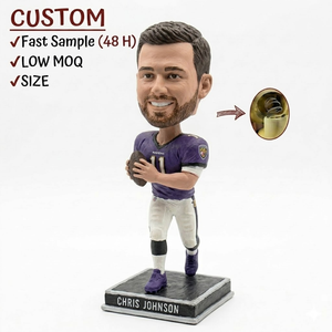 Figura Coleccionable Personalizada de Jugador de Fútbol a Partir de Foto, Estatua de Atleta de Resina Personalizada, Recuerdo Deportivo al por Mayor, Regalo para Entrenador - Product Image 1