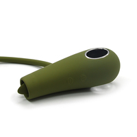 Vibrator für Frauen und Mädchen mit 10 Geschwindigkeiten, Klitoris-Stimulator, Zungen-Sauger, Stoß- und Leckfunktion, Dildo