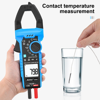 Pince ampèremétrique numérique CM86B pour courant AC/DC, gamme automatique 1000A, testeur de tension, résistance, capacité et fréquence