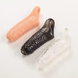 Anillo de Silicona para Pene para Retrasar la Eyaculación, Funda para Condón, Extensor y Tapón Anal, Juguetes Sexuales para Hombre - Product Image 4