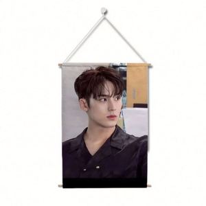 Póster Flexible de Tela con Personajes de Kpop/Anime, Pancarta Colgante para Pared, Póster Enrollable para el Hogar - Product Image 6