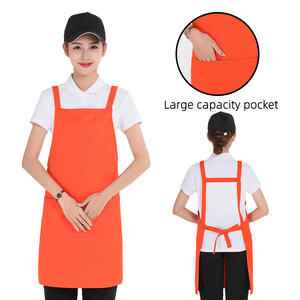 Bán buôn có thể giặt đầu bếp mặc nhà hàng Nhà Bếp Nấu Ăn Tạp dề biểu tượng tùy chỉnh cửa hàng đồng phục - Product Image 2