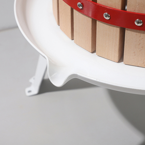 Exprimidor comercial de madera para exteriores profesional de 12L, prensa manual de naranja duradera Multicolor, planta procesadora de frutas, uso en restaurante - Product Image 4