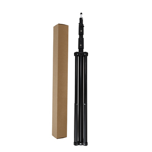Triopo estudio de fotografía Video Led Rgb lámpara de luz 2,8 M trípode Base para anillo soporte de luz trípode - Product Image 2