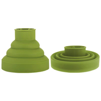 Mode Pliant Universel Sèche-Cheveux Diffuseur Accessoires Silicone Sèche-Cheveux Diffuseur