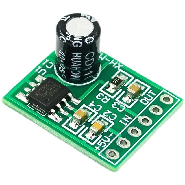 XPT8871 5V Mono Audio Power Amplifier Module DIY Mini Speaker Amplifier 5W