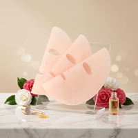 Masque facial en feuille d'huile de camélia, matériau sec breveté, tissu non tissé, masque sec pré-découpé, fournisseur de masques en tissu
