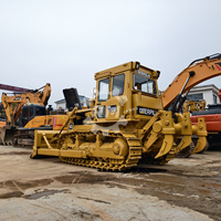 Tracteur sur chenilles d'occasion CAT D6D pour projets de terrassement, 14 tonnes, D7G D6C D5B, fournisseur de machines de construction CAT D6D