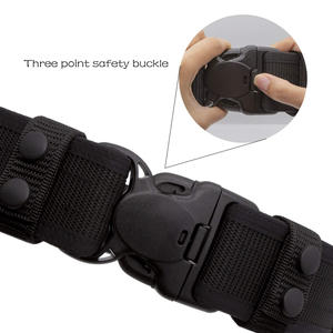 حزام تكتيكي احترافي من جينا، مقاسات <span class=keywords><strong>M</strong></span> و L و XL، عرض <span class=keywords><strong>2</strong></span> بوصة، متين لا يتشوه، حزام أمان تكتيكي من النايلون - Product Image 6