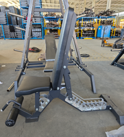 Banc de musculation réglable multi-positions (incliné, décliné, plat) pour haltères – Équipement de gym professionnel