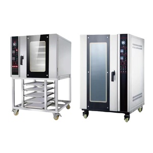 Four à convection rotatif à air chaud pour usage domestique, restaurant, hôtel, ferme – Machine <span class=keywords><strong>de</strong></span> boulangerie électrique pour la cuisson du pain – État d'<span class=keywords><strong>occasion</strong></span>, avec eau - Product Image 4