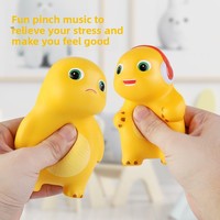 Jouet à presser en EVA style TikTok, Dragon de lait miniature, à récupération lente, anti-stress, pour enfants et jeunes de 7 à 14 ans