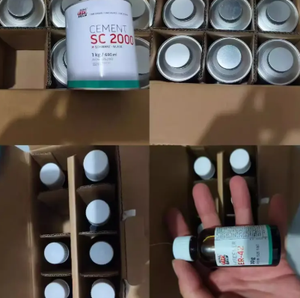 JXY23 Tip Top SC2000 SC4000 cinturón de pegamento epoxi agente de unión de vulcanización en frío para carpintería y caucho 690ML/1KG - Product Image 6