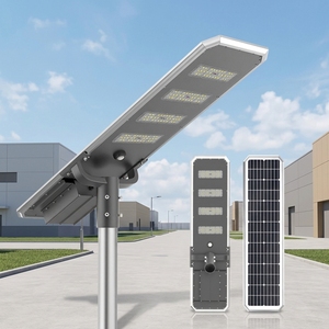 30W 40W 60W 80W Dual Arm All in One IP66 Solar Street <b>LED</b> <b>Light</b> Battery <b>Motion</b> <b>Sensor</b> for Outdoor Wide Road Coverage LCS-DYM-60 - Product Image 1