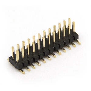 Conector de Cabezal PCB Macho de 12 Pines de 2.54mm SMD SMT de Encaje a Presión, Conector SMD de Placa a Placa Macho de 2.54mm - Product Image 2