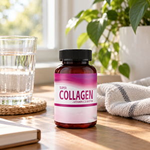 Capsules de collagène, super capsules de collagène avec vitamine C, biotine, étiquette privée OEM, complément alimentaire, logo personnalisé - Product Image 2