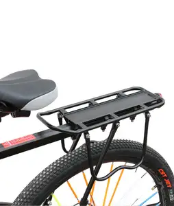 도매 자전거 수화물 운반대 LS 후방 화물 선반 대 조정가능한 알루미늄 자전거 뒷 좌석 선반 신속 이탈 수화물 운반대