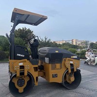 Nouveau rouleau compresseur 4 tonnes XM403 rouleau tandem double tambour rouleau vibrant tambour compacteur léger compacteur de sol au Salvador