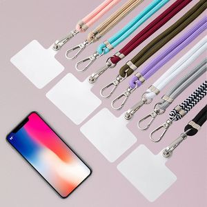 Super Good Quality Mobile Phone Safety Tether Case Adjustable Keychain Anti-Lost Neck Cord Phone Lanyard Straps Nylon Lanyard