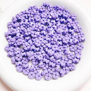 Peinture empilable épissage trou droit perles bricolage téléphone portable chaîne accessoires acrylique perles en vrac - Product Image 3