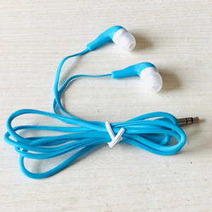 3.5mm di moda auricolare in gomma punta Stereo cuffie <span class=keywords><strong>auricolari</strong></span> monouso in plastica a buon mercato <span class=keywords><strong>auricolari</strong></span> in massa auricolare - Product Image 4