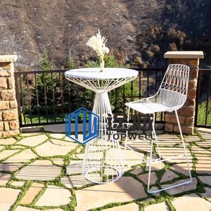 Moderner Cocktail-Steht isch aus Metall-Eisendraht für kommerzielle Veranstaltungen Restaurants im Freien Hotels Wohnzimmer Parks <span class=keywords><strong>Dry</strong></span> <span class=keywords><strong>Bar</strong></span> Furniture Hire - Product Image 5