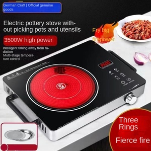 Meilleure qualité 3500W plaque de chauffage par induction électrique cuisinière en acier inoxydable durable prix bas en Stock - Product Image 2