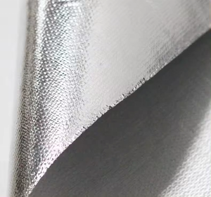 ผ้าฉนวนกันความ<span class=keywords><strong>ร้อน</strong></span>เคลือบฟอยล์อะลูมิเนียมใยแก้วทนไฟ ทนความ<span class=keywords><strong>ร้อน</strong></span>สูง สำหรับตัดติด<span class=keywords><strong>ผนัง</strong></span>/หลังคา - Product Image 1