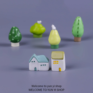 Miniature de maison de <span class=keywords><strong>conte</strong></span> de fées en résine, artisanat fait main pour scène de diorama moussé, décoration intérieure - Product Image 2